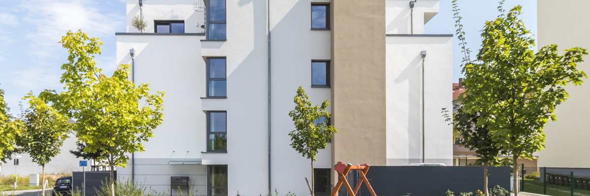 Neubau von drei Mehrfamilienwohnhäusern mit Tiefgarage in Viernheim