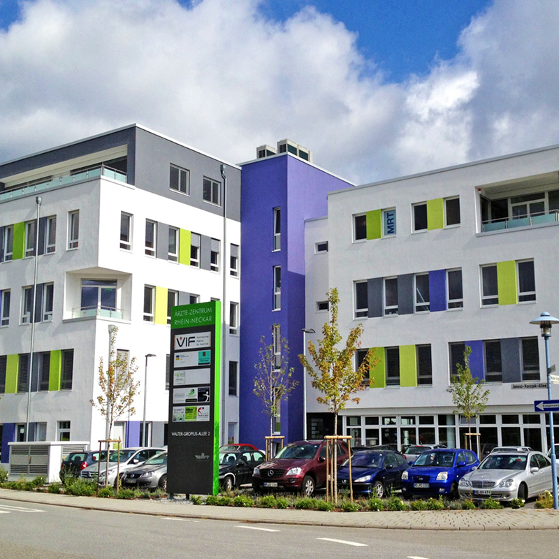Neubau eines Ärztezentrums in Viernheim